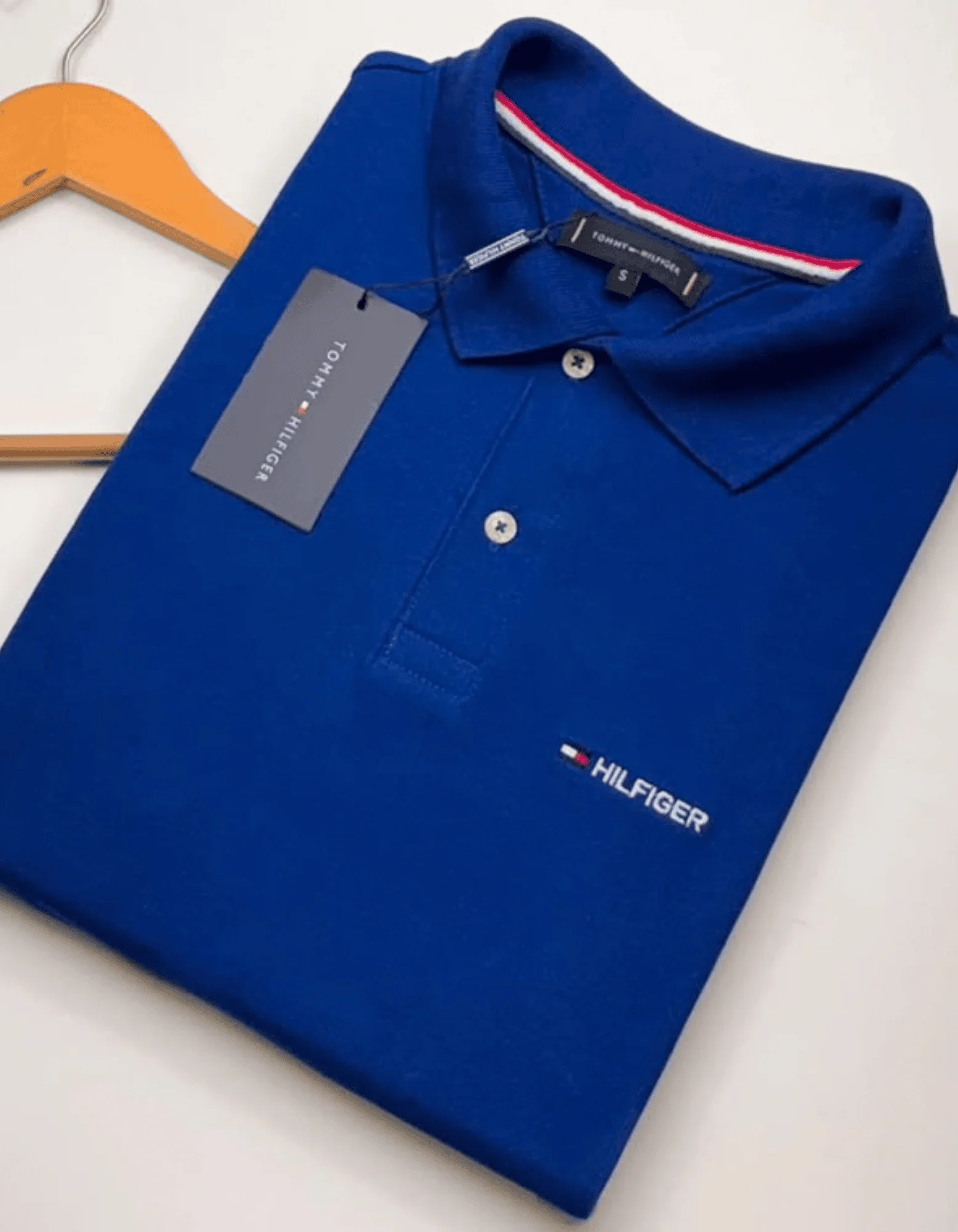 00076.webp Polo Elastic T O M Royal #CP495 - Imagem 1