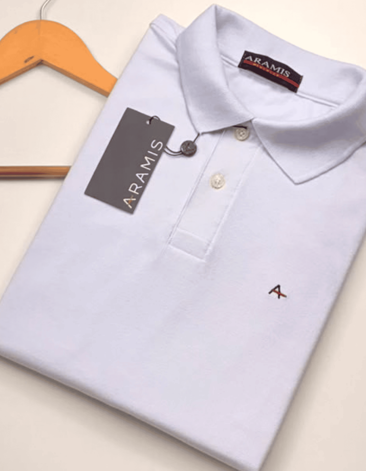 00086.webp Polo Elastic A R A Branca #CP488 - Imagem 1