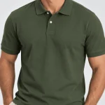 Polo Elastic Minimal Verde #CP488