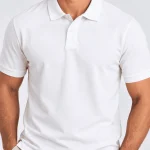 Polo Elastic Minimal Branco #CP487