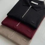 Kit 3 Polos Elastano L A C Masculina Cores Mais Vendida