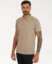 Kit 4 Polos Elastano Minimalistas Lisas Premium Masculina - Imagem 3