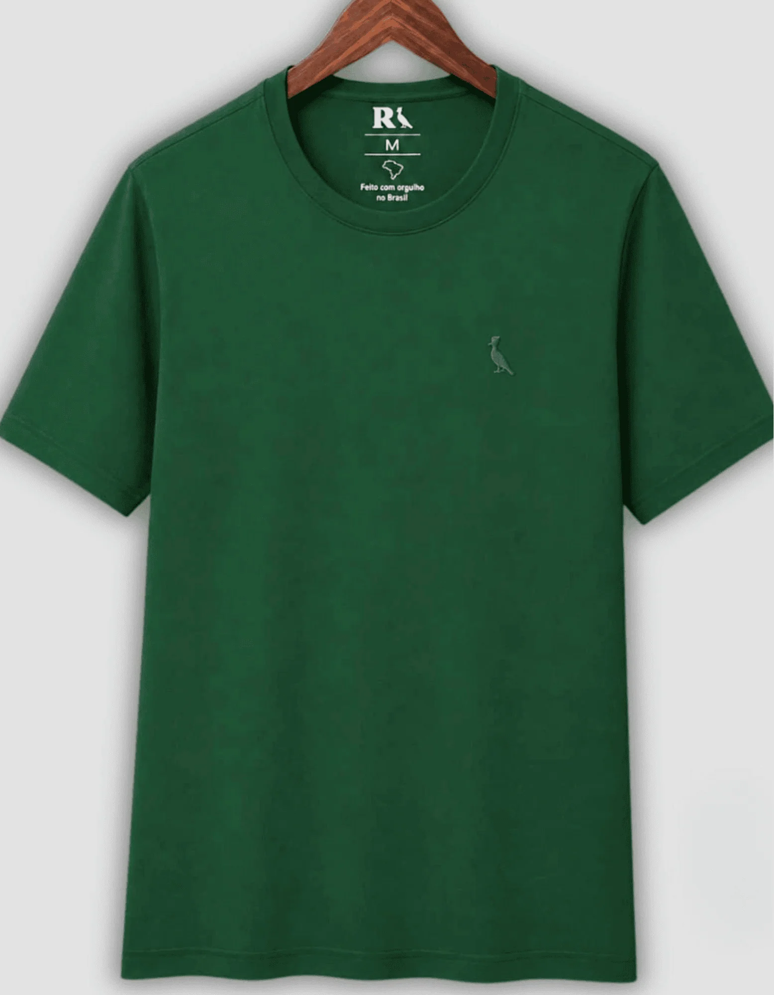 00205.webp Camiseta R S V Bordada Verde #d124 - Imagem 1