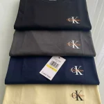 Kit 4 Camisetas Premium C K J Basic Masculina