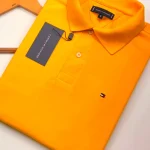 Polo Elastano T O M Classic Mostarda #CP466