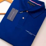 Polo Elastano T O M Azul #CP459