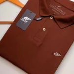 Polo Elastano E L L Terracota #CP436