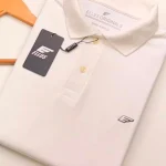 Polo Elastano E L L Branca #CP434