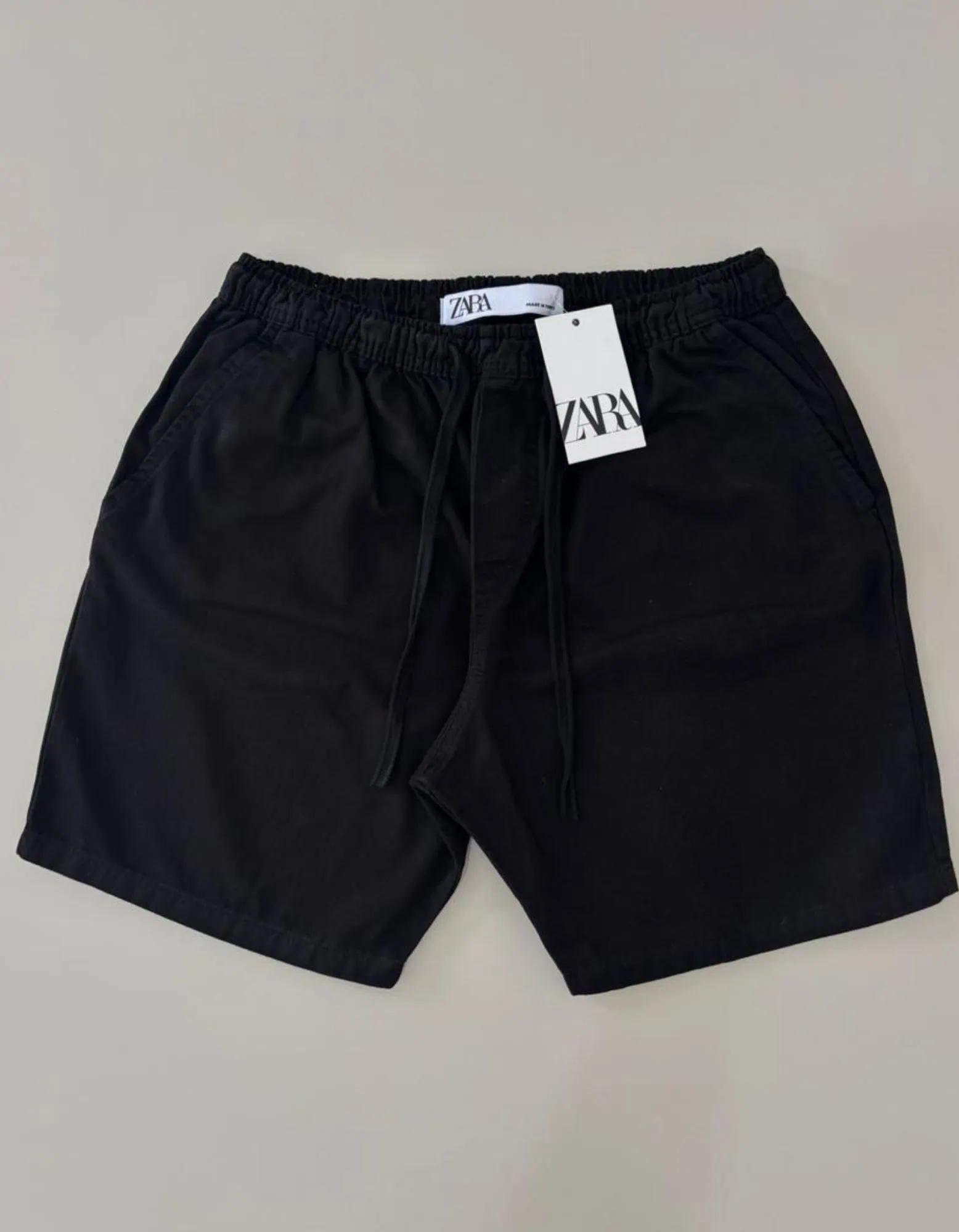 00354.webp Short Sarja Z A R – Preto #S90 - Imagem 1