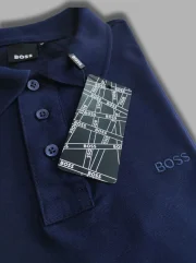 Polo Piquet Hugo Azul #CP345 - Imagem 4