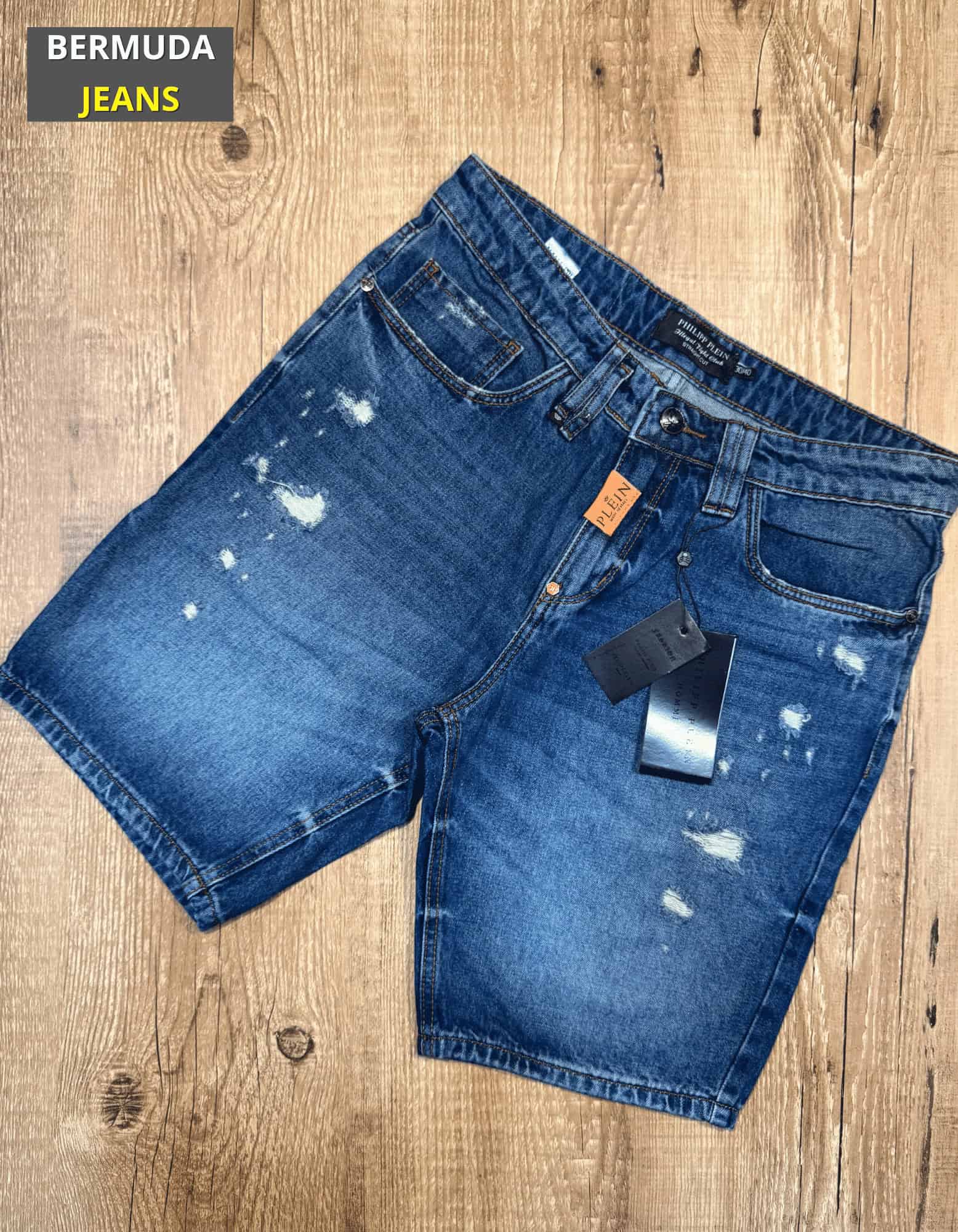 00524.jpg Bermuda Jeans PL #BJ103 - Imagem 1